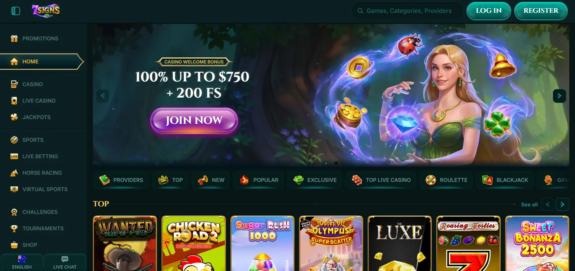 7signs casino Australia